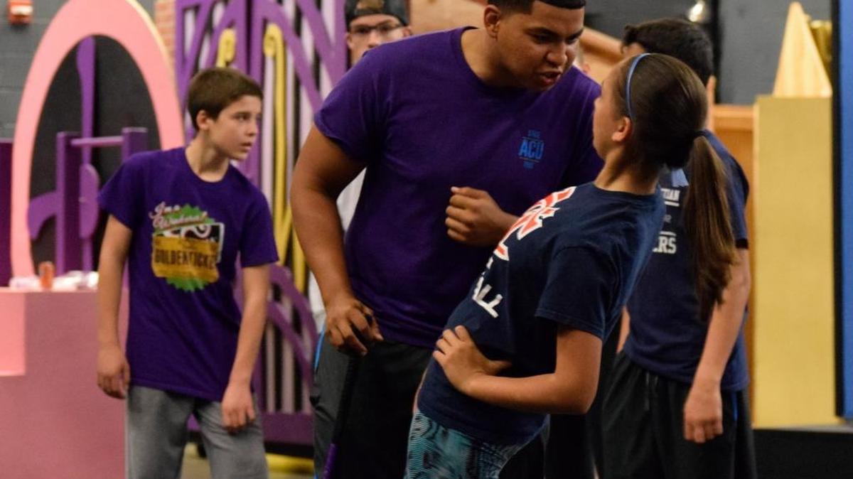 Modesto Christian School performing arts students rehearse earlier this week for their production of “Willie Wonka,” which opened at the Gallo Center for the Arts on Thursday and continues Friday and Saturday.