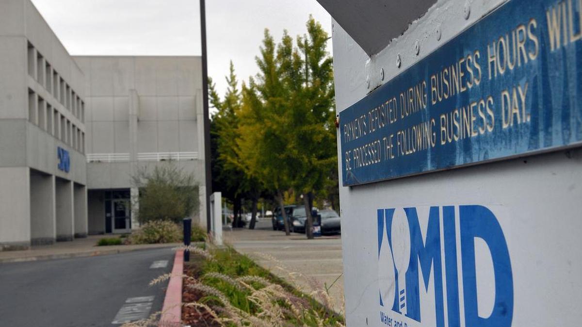 The Modesto Irrigation District offices in downtown Modesto, Calif., on Oct. 10, 2011.