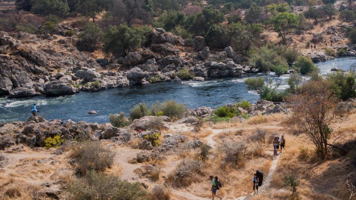 It was a perfect day for a hike in Knights Ferry Sunday, Aug. 20th 2017. The National Weather service is predicting highs in the triple digits over the Labor Day weekend.