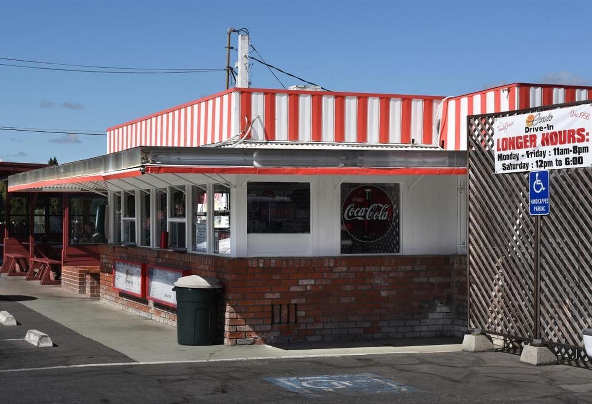 Exterior pictured Wednesday (09-20-17) of Scenic Drive-In in Modesto, Calif.
