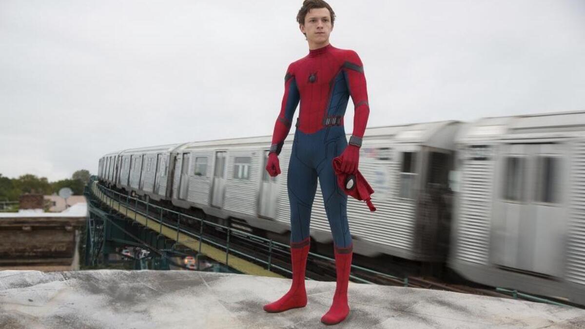 Tom Holland in a scene from ‘Spider-Man: Homecoming.’ Holland has been attached to play World War II Italian spy Pino Lella, who has a son in Groveland and Granddaughter in Modesto.