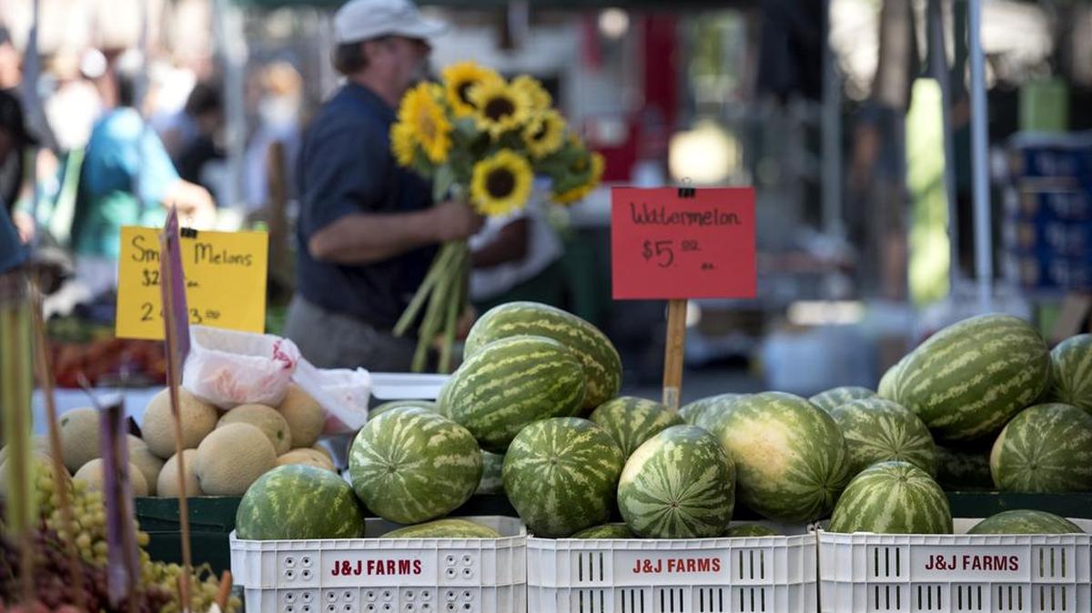 There were plenty of watermelons available at the Turlock Certified Farmers Market at the Stanislaus County Fairgrounds. Farm-to-fork marketing could more tourists to the region for an up-close food experience.