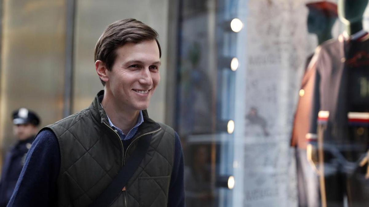 Jared Kushner, son-in-law of of President Donald Trump, walks from Trump Tower on Nov. 14.