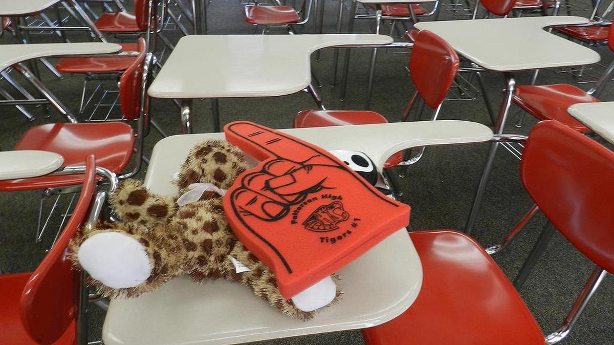 Patterson High School refurbished all its classrooms in 2013. Now, students can study for the SATs during class and take them during the school day.