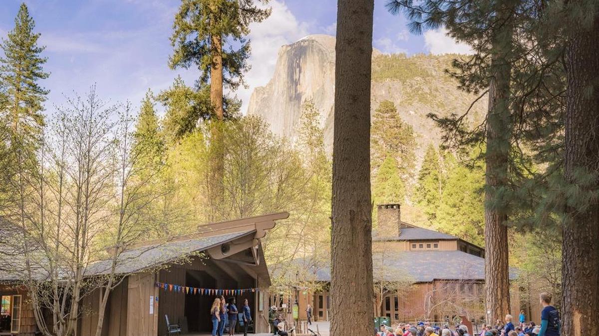 A performance of “Troilus and Cressida” during the Yosemite Shakes at Yoseminte National Park in 2017.