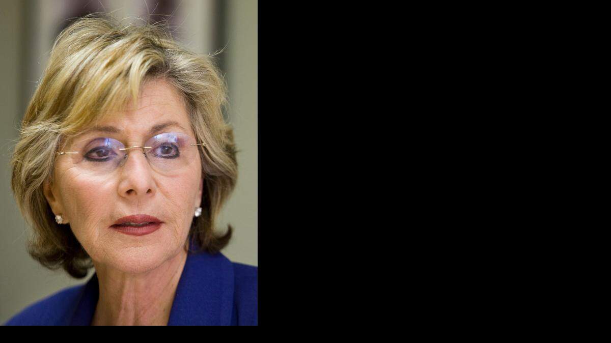 
Sen. Barbara Boxer, shown meeting with the Sacramento Bee’s editorial board  in 2010, says she won’t seek re-election in 2016.
