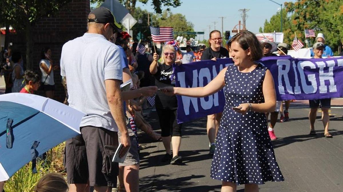 Democrat Regina Bateson is running against Republican Rep. Tom McClintock in California's 4th Congressional District.