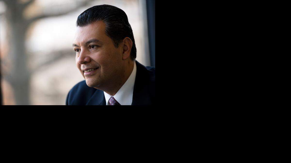 
Los Angeles Democrat Alex Padilla  is taking over a Secretary of State’s Office that has struggled to keep up with technology amid sagging public engagement in elections. Padilla has promised to modernize the office and work to increase voter registration and turnout rates.
