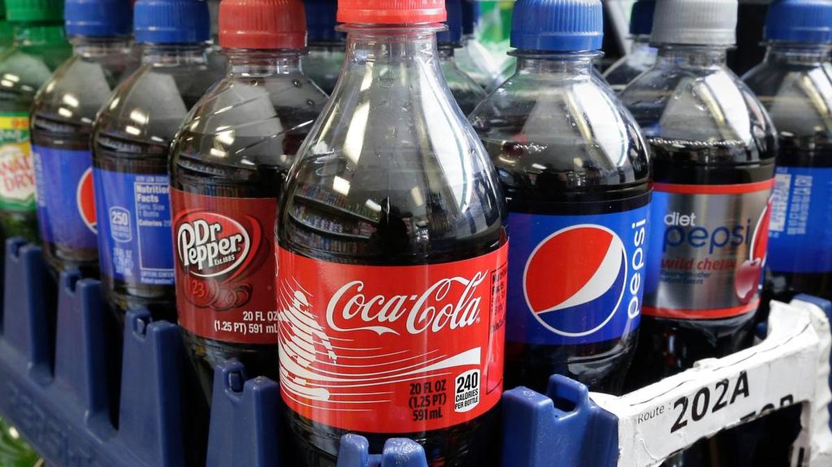 
Consumption of full-calorie, sugary soda is on the decline, down 25 percent since the 1990s. 
