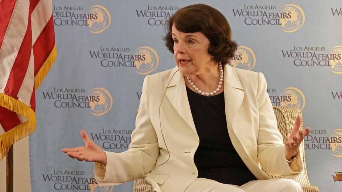 Sen. Dianne Feinstein (D-Calif.), sadly, is in bitter struggle over California water with fellow-Democrat Barbara Boxer.