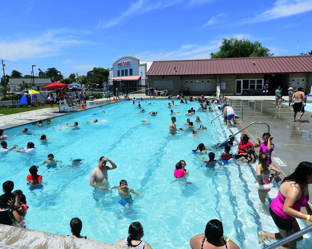 On hot summer days, public pools fill with people wanting to cool off.