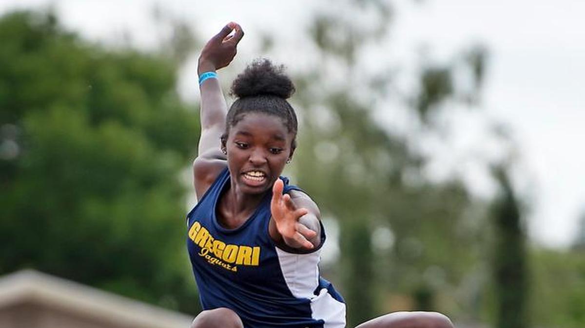 Bee photographer Andy Alfaro offered another image from his work in Elk Grove last Friday. This one is of Gregori High School’s Naomi Chappell in the long jump during the Sac-Joaquin Section Track and Field Championships. Chappell qualified for the state meet in Clovis.