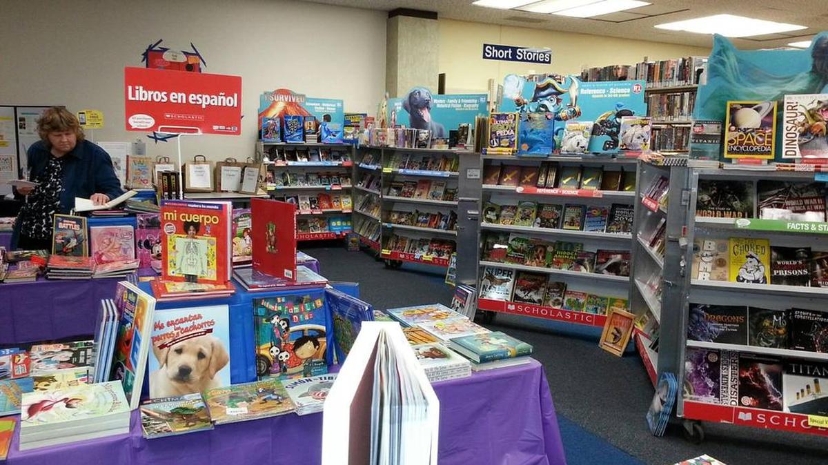 Scenes from the Friends of the Modesto Library book fair