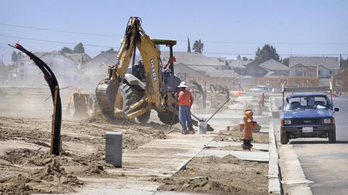 With more money to build roads, Stanislaus County will likely help build roads to more developments, like this one near Ceres.