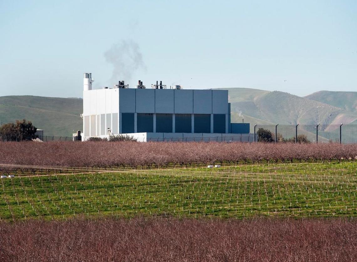 Covanta waste-to-energy plant on Fink Road near Crows Landing.