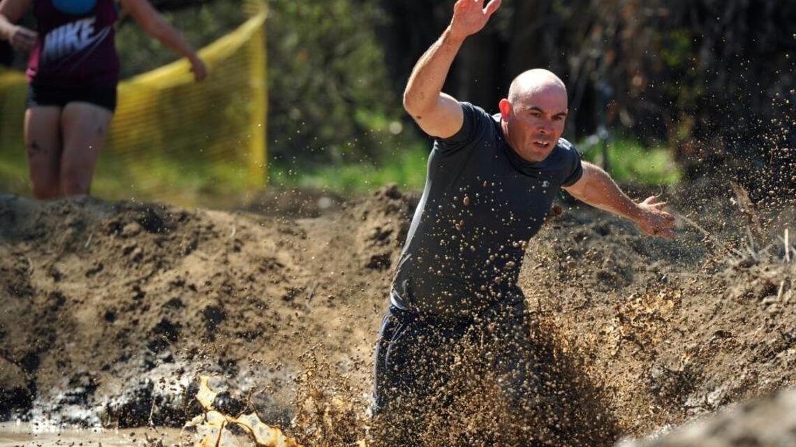 Finished mud race, didn’t Facebook it