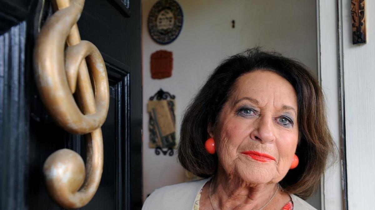Grace Lieberman pictured at her home in Modesto in 2012.