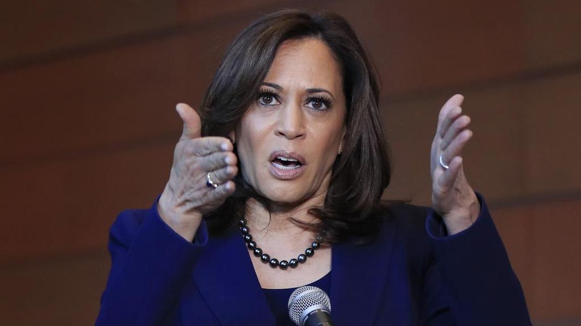 No lack of ambition in Kamala Harris