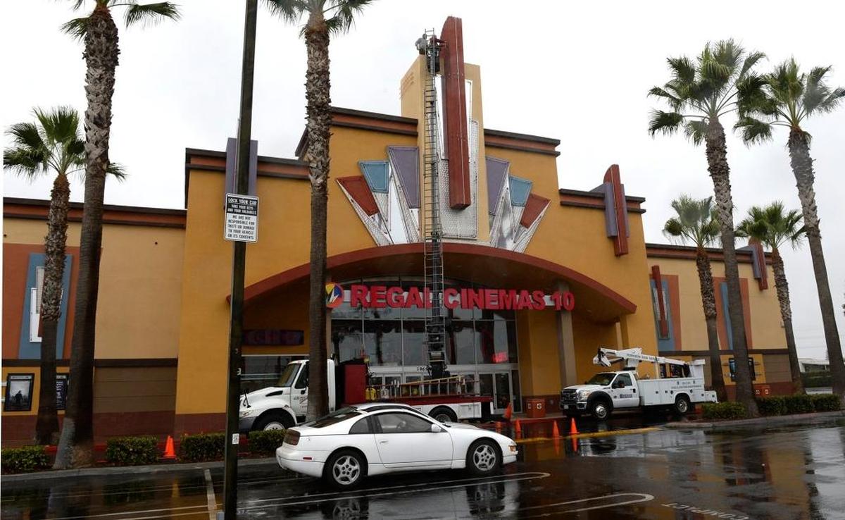 Regal Cinemas Stadium 10 in Modesto.