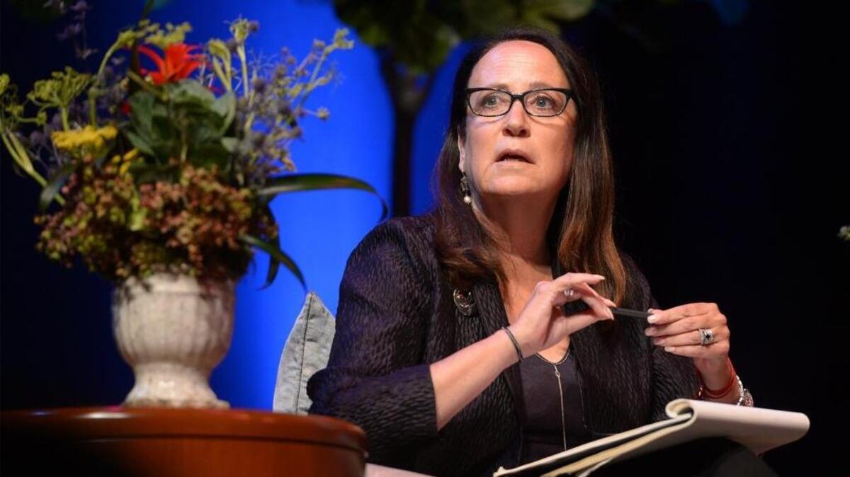 Felicia Marcus spoke at a water symposium sponsored by The Bee and the City of Modesto in 2015.