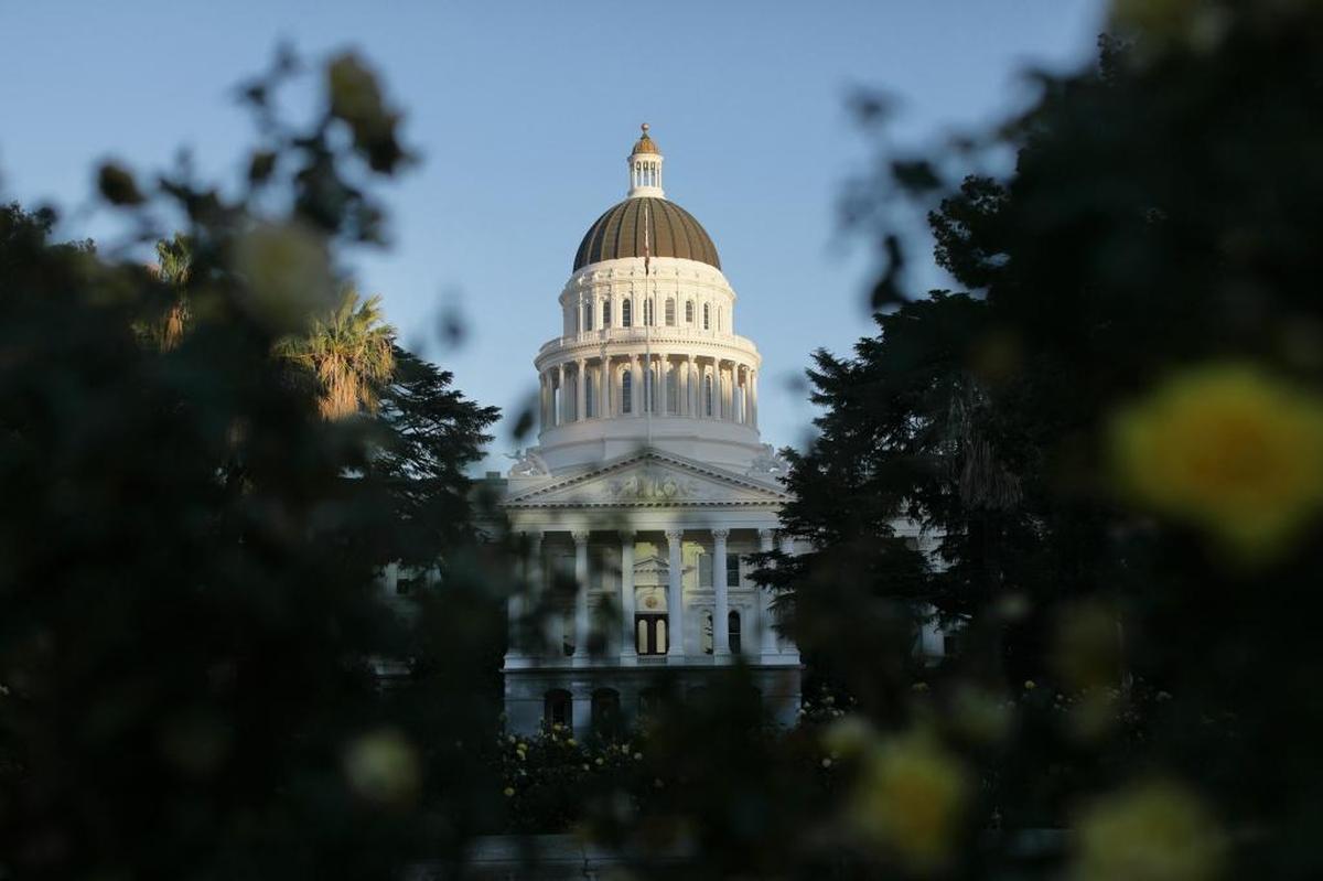 The California State Capitol.