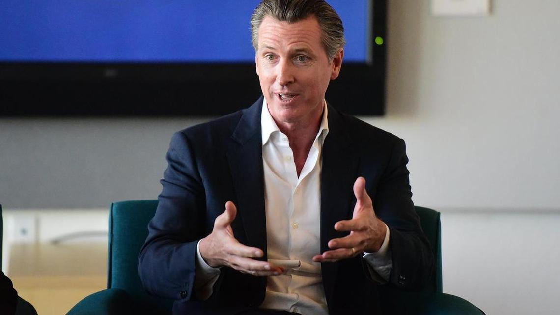 Brown leaves some unappetizing leftovers on Newsom’s plate