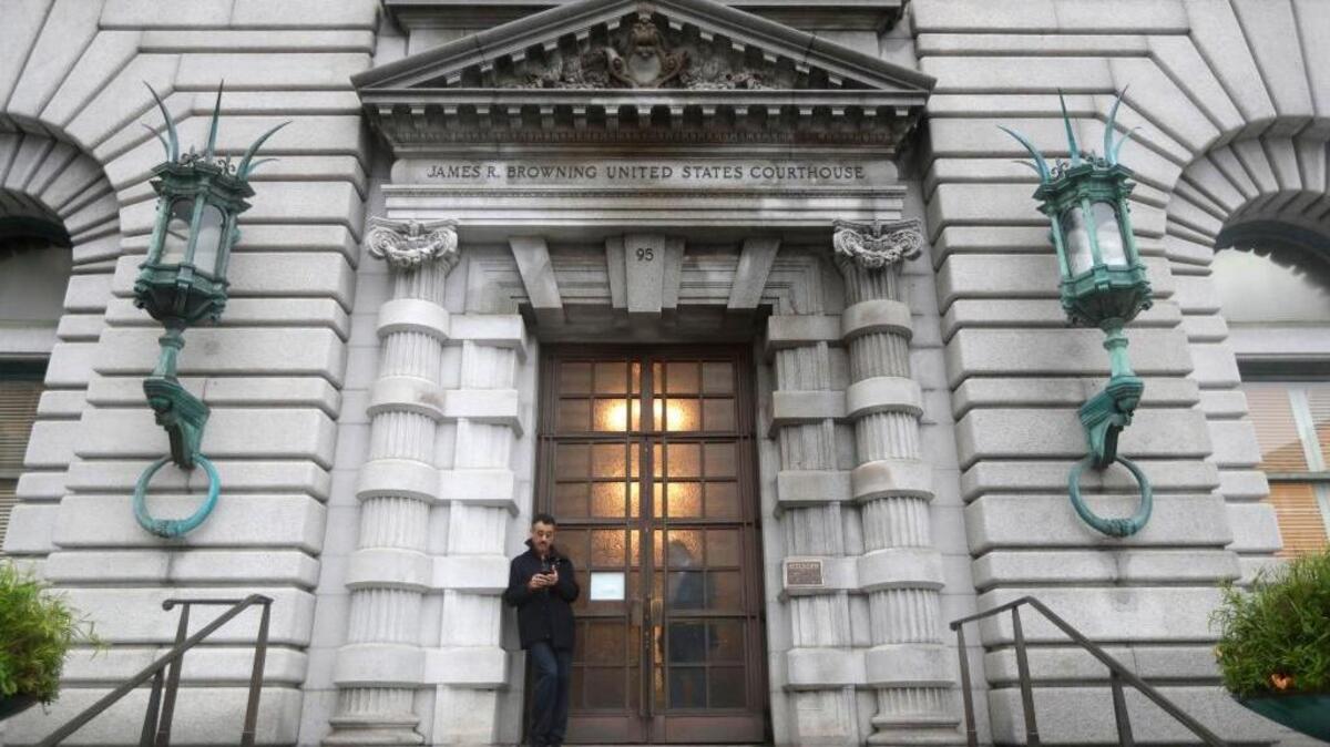 The 9th U.S. Circuit Court of Appeals building in San Francisco.