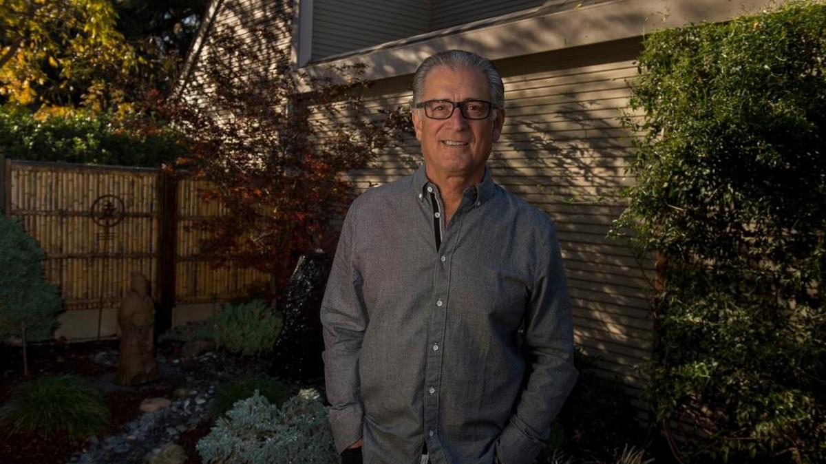 Former NFL referee Mike Pereira. at his Sacramento home between his weekend work for Fox, has become the face of officiating for football fans.