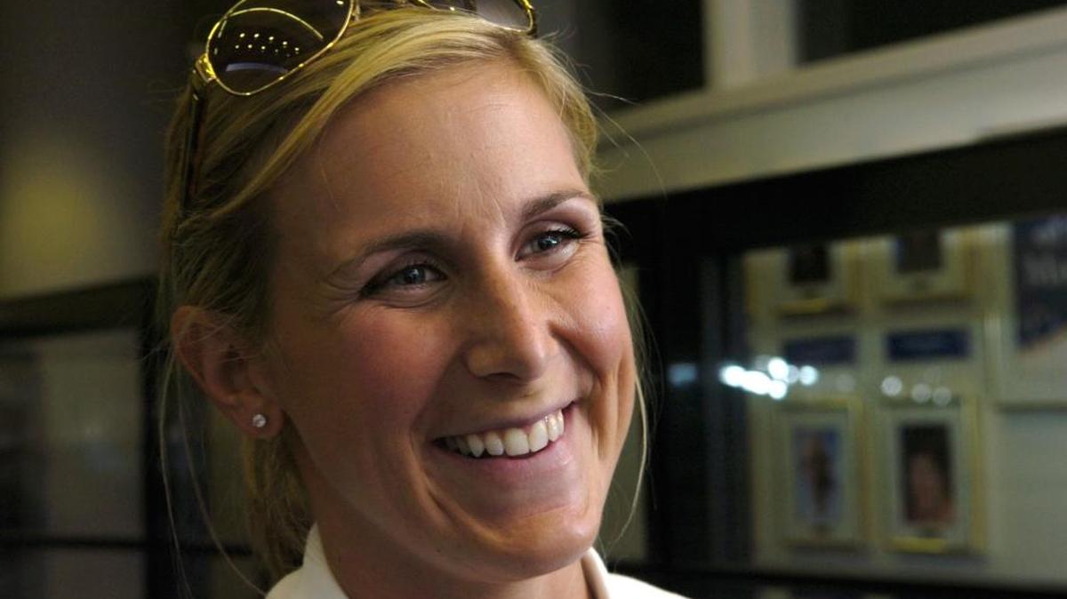 Erin Cafaro was part of the gold medal winning U.S Women's Eight Rowing Team in 2008.