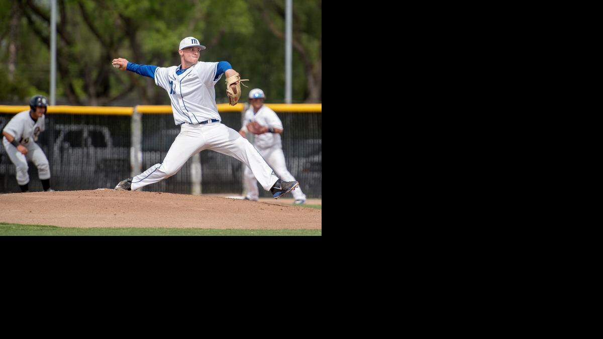 Tyler Arnsberg of MJC went 8 <120>1/3 innings, giving up only one run and six hits while striking out five against Delta.<252>