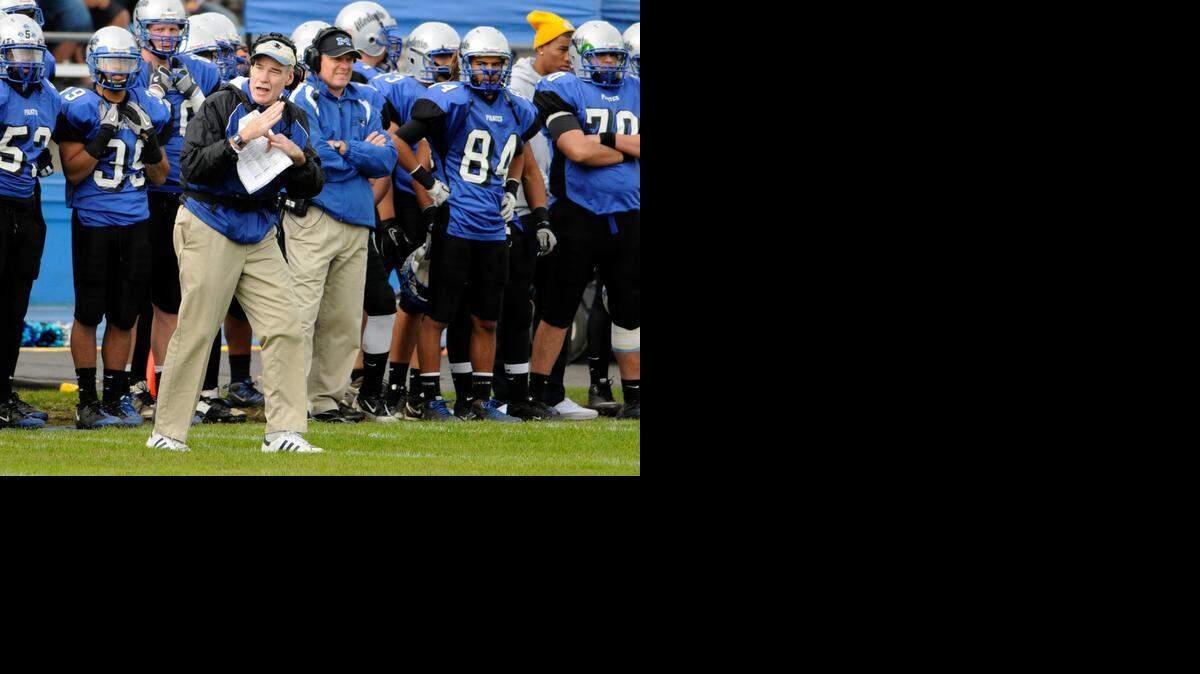 
MJC head football coach Sam Young, seen here in the 2010 Graffiti Bowl, leaves the program as the school’s winningest head coach. 

