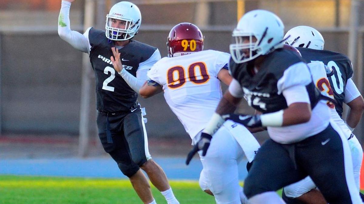 MJC quarterback Shawn Munoz likely is out this week after injuring his knee during the season opener.