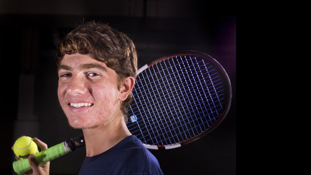 
Beyer High School's Ryan Lewis overcame leg cramps and a third-set deficit to win the Sac-Joaquin Section Division I title.


