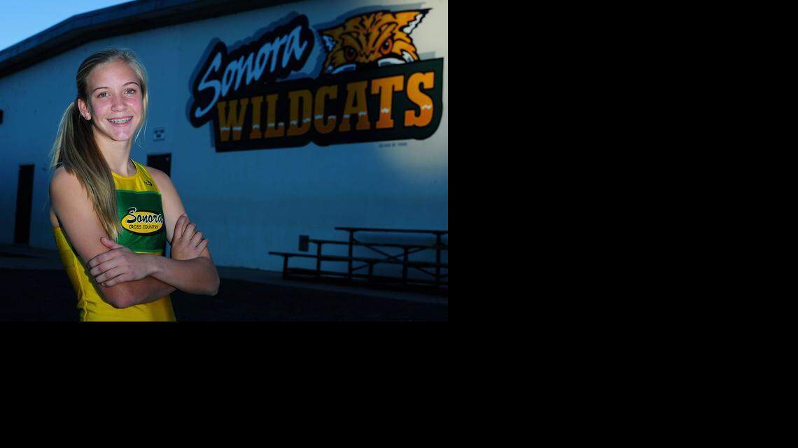 
Cassi Land is pictured at Sonora High School on Tuesday afternoon (01-06-15) in Sonora, CA. She is The Bee's all-district player of the year.
