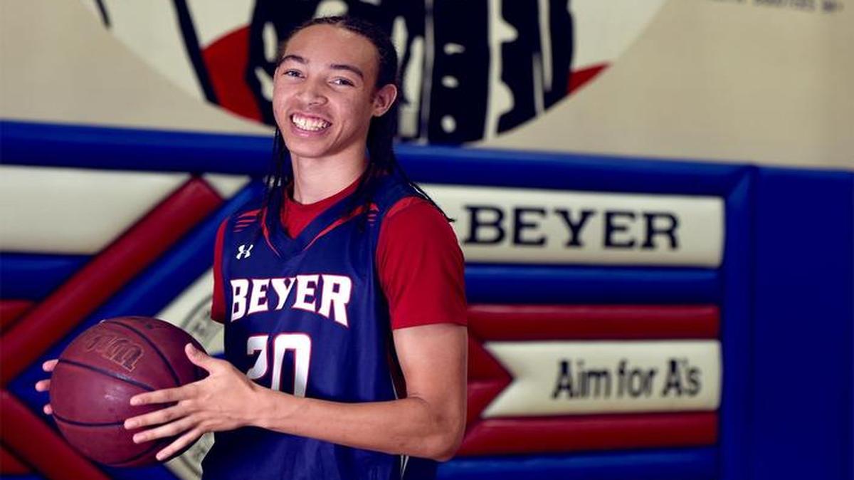 
Beyer High School senior guard Georgie Dancer has given a verbal commitment to play basketball at Sacramento State after he graduates next year. 
