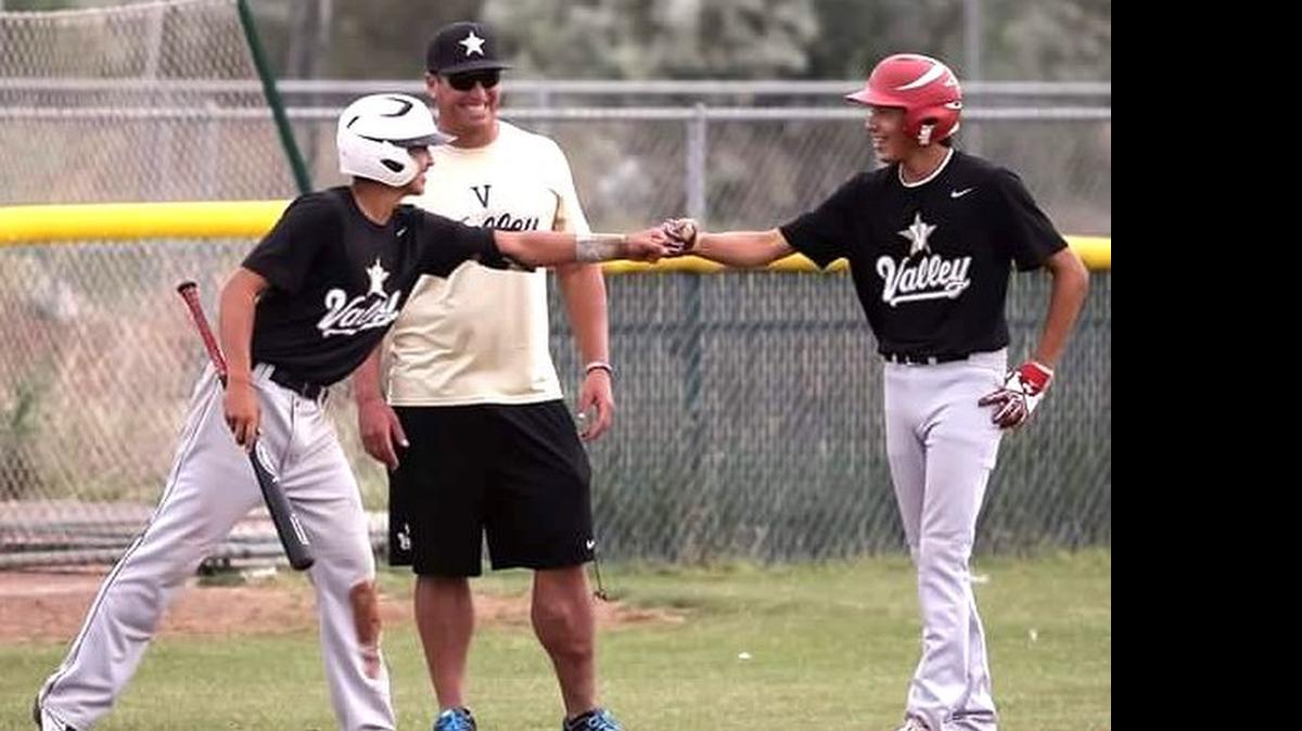 
NorCal Valley 17-and-under coach Steve Marks, middle, is all smiles as teammates Ubaldo Romo, left, and Santiago Cantu congratulate one another last weekend.
