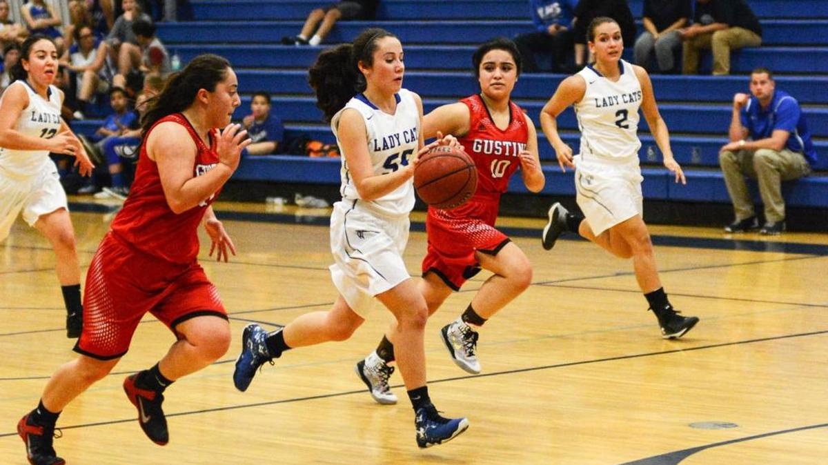 It’s been a record-setting season for Waterford sophomore Alyssa Silva, who set a new school record with 183 steals. She also had a triple-double in the Wildcats’ first-ever playoff win on Friday, Feb. 19, 2016.