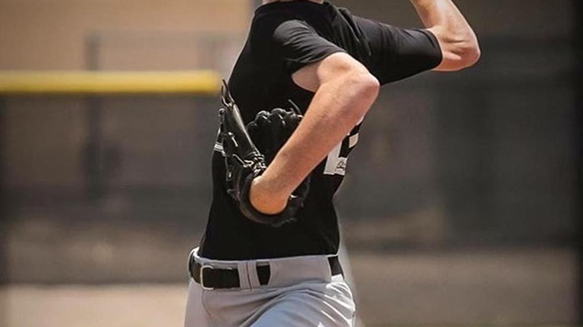 
Turlock High junior Damon Treadwell has verbally committed to the University of the Pacific, becoming new head coach Mike Neu’s first recruit. Treadwell is shown here pitching for his club team, NorCal Valley.
