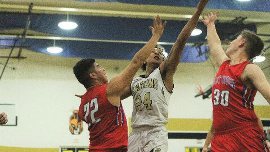 Former Lathrop High basketball star Junior Ballard (24) has transferred to Modesto Christian, where he’ll have to sit out approximately 30 days, per the CIF transfer policy. Ballard will be a senior.