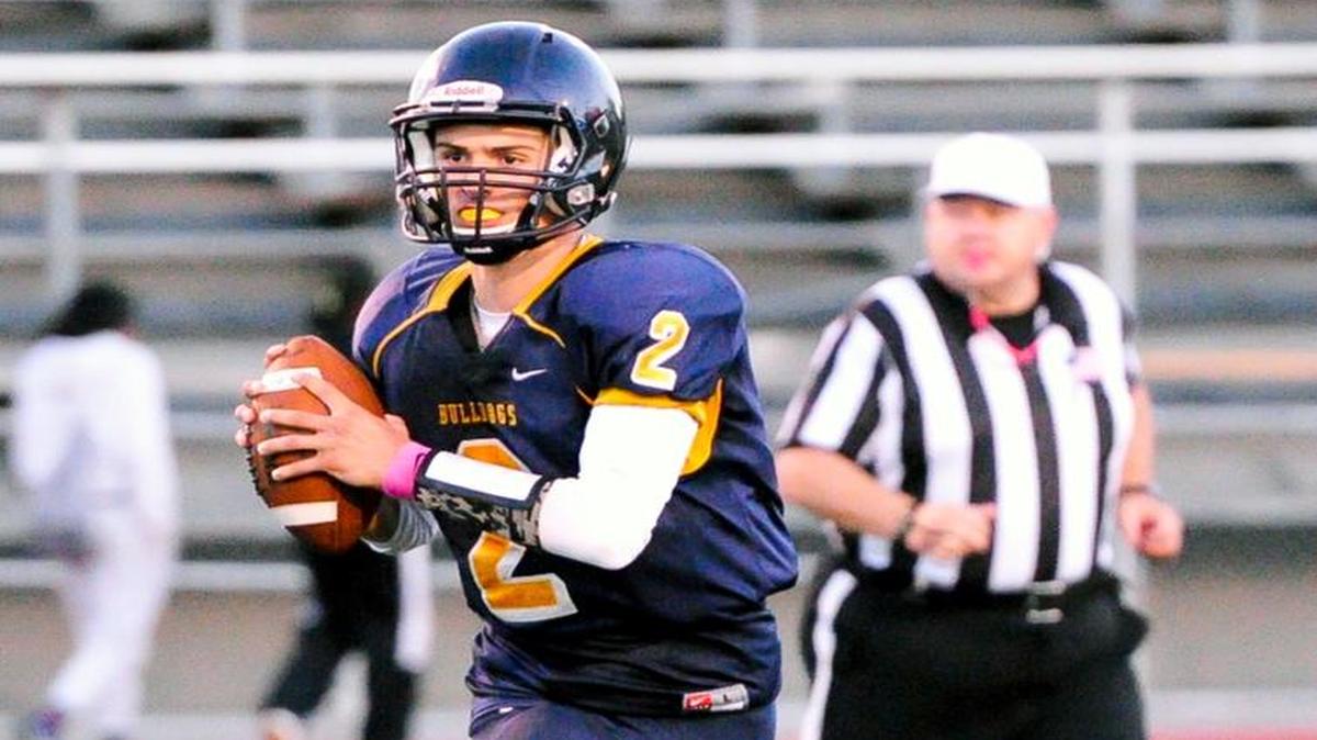 Turlock High junior Jonah Kosakiewicz (2) will start the season opener against Freedom High on Aug. 25 at Joe Debely Stadium in Turlock, Calif. Kosakiewicz takes over for two-time Central California Conference MVP Danny Velasquez.
