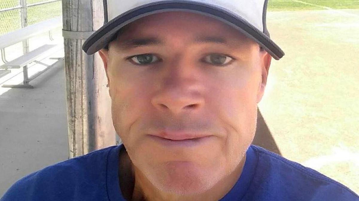 
Tony Harper, a Downey High School softball coach is pictured on Tuesday (05-12-15) in Modesto, Calif.

