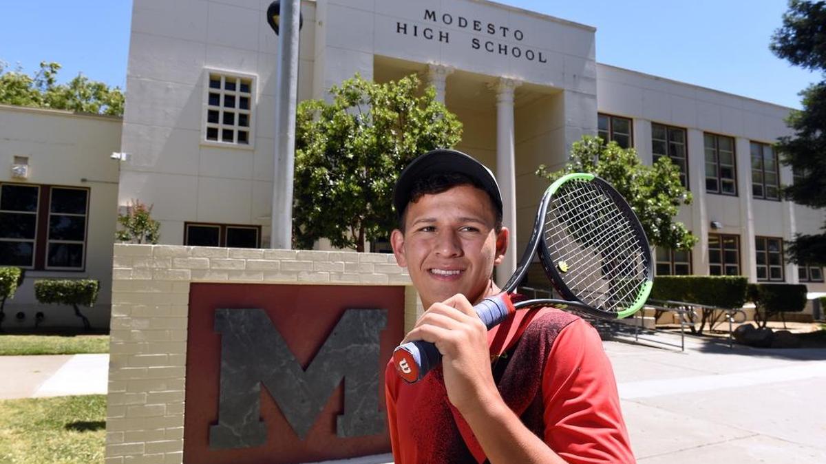 Modesto High junior Coby McCaig won his second Sac-Joaquin Section Division I singles title in three years and hasn’t lost an MMC match in two years.