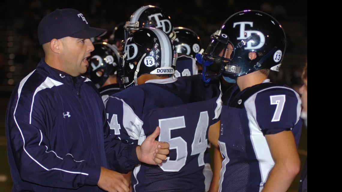 
Downey coach Jeremy Plaa will head up the coaching staff for the South in the 42nd Central California Lions All-Star Football Game. 
