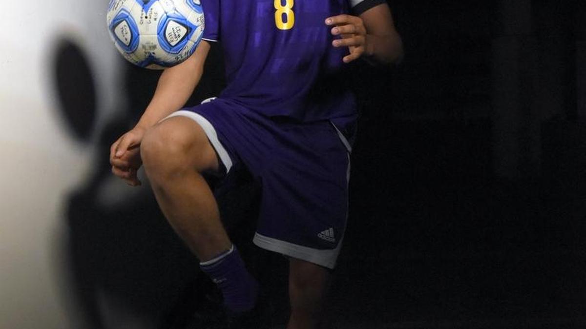 All-District Boys Soccer Player of the Year Escalon High School's sophomore Guillermo Alvarez is pictured Thursday (03-23-17) at The Modesto Bee.
