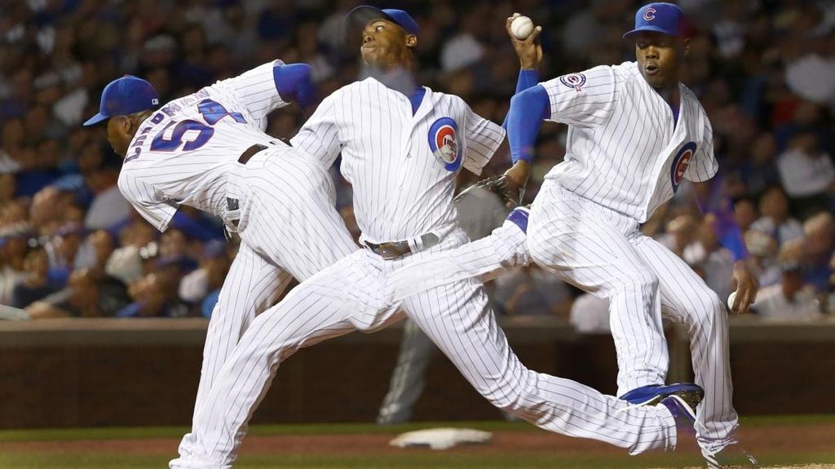 The Cubs got their man in Aroldis Chapman, as the Yankees have begun a fire sale in the Bronx.