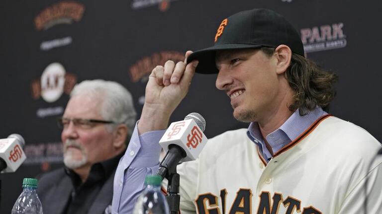 Gallery: Giants introduce Jeff Samardzija, their new prized pitcher