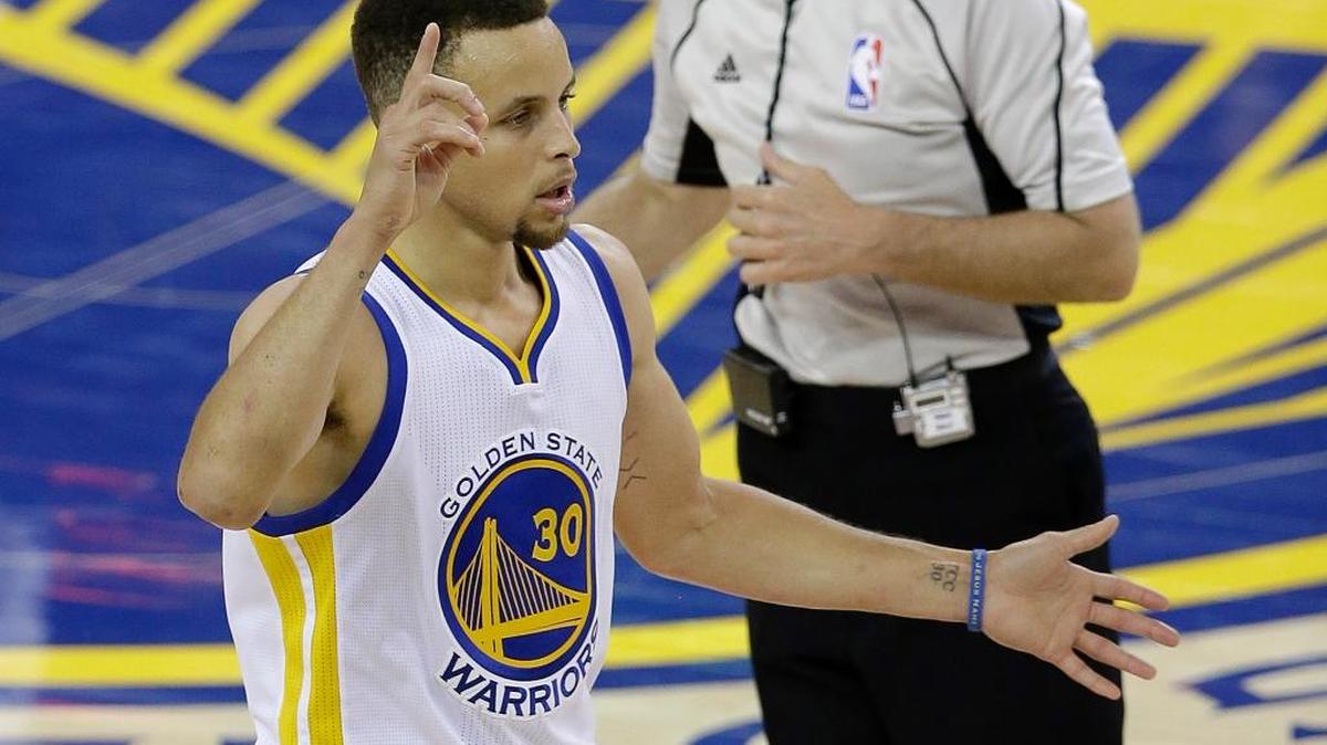 Stephen Curry and the Warriors took Game 1 of the NBA Finals - just as they did last year.