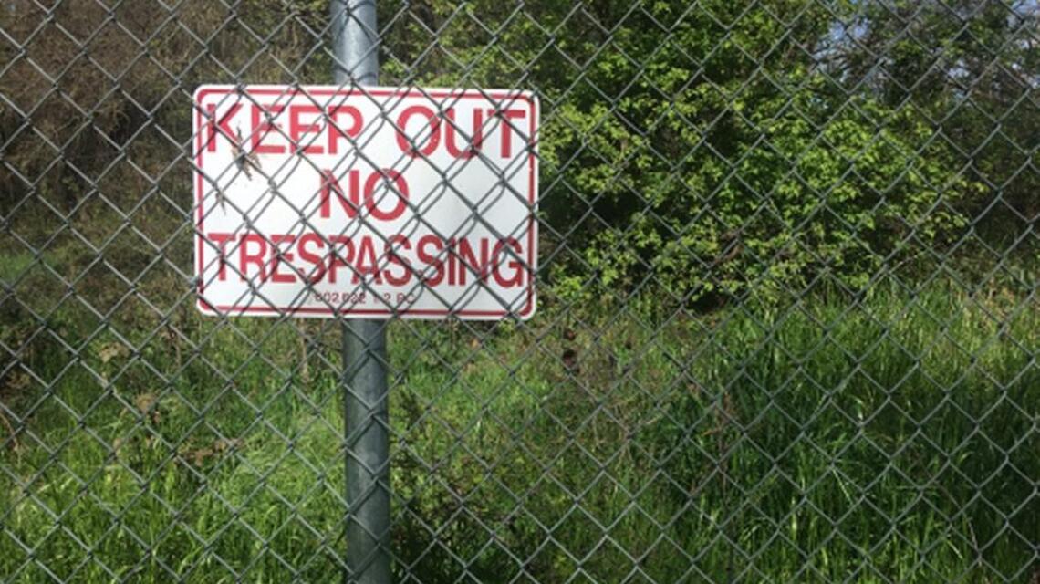 How do I catch a trespasser on my property?