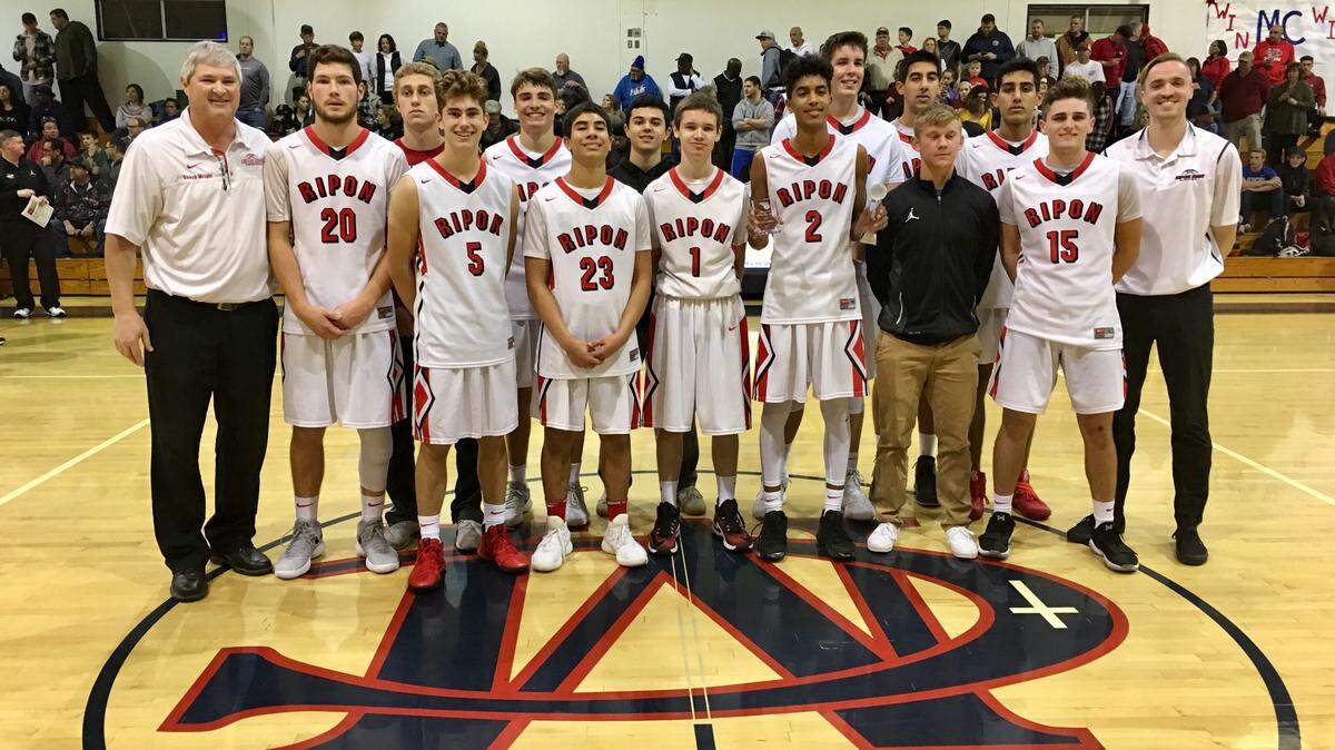 The Ripon High boys basketball team won its first-ever consolation championship at the 18th annual Holiday Hoop Classic on Saturday, Dec. 30, 2017, with a victory over Freedom. The Indians’ milestone came in their 14th appearance.